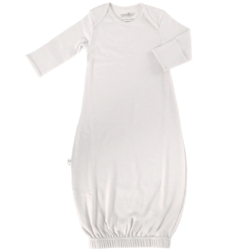 Merino Wool Baby Gown (Beige)