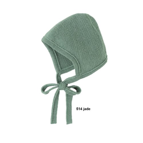 Disana Organic Merino Wool Knitted Melange Bonnet