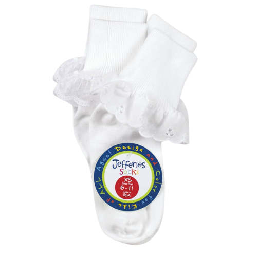 Sisters Eyelet & Fancy Lace Turn Cuff Pack – Little Bear Smocks