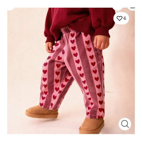 Baby & Kids Heart Stripe Pants