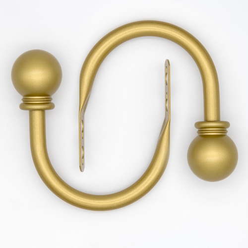 Mainstays Gold Ball Curtain Rod Holdbacks (2 Count)