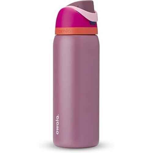 Owala FreeSip Stainless Steel Water Bottle 32 oz Crown Jewel