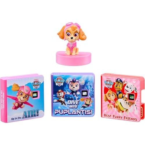Little Tikes Story Dream Machine PAW Patrol Skye Collection, 3 Stories, Bonus Character, Projects Storytime for Kids, Audio Play, Fun Toy, Ages 3+ Years