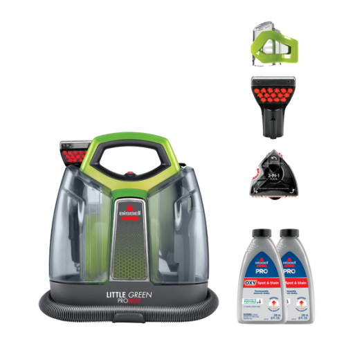 BISSELL® Little Green® ProHeat® Deluxe BUNDLE Portable Carpet & Upholstery Cleaner