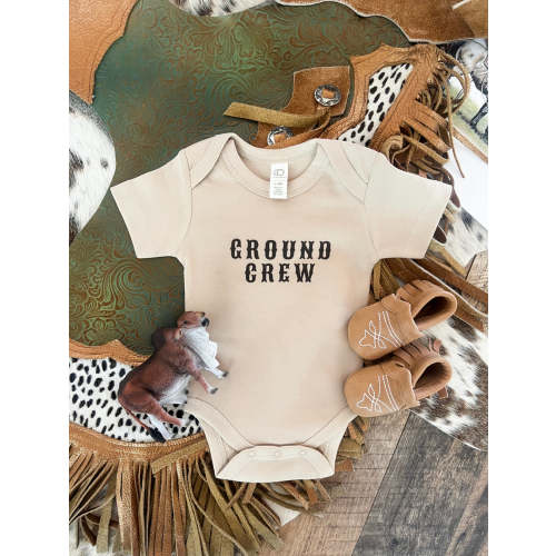 Ground Crew Onesie/ Tee (little kid)(clay front/back)