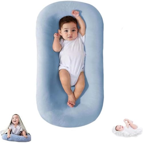 Baby Lounger Cover for Infants Loungers 0-24 Months, 100% Cotton Soft and Breathable Lounger Slipcover（Only Lounger Cover, Without The Lounger） (002, OneSize)