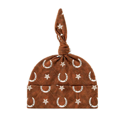 Knot Beanie, Rusty Horseshoe
