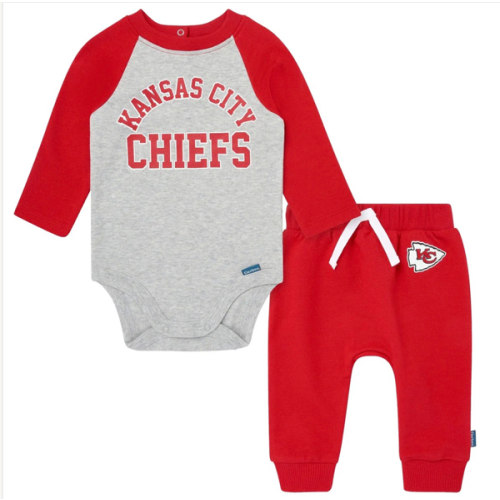 2-Piece Baby Kansas City Chiefs Bodysuit and Jogger Set