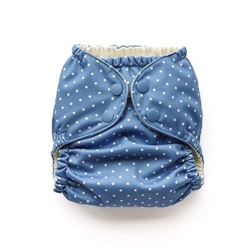 Esembly Cloth Diaper Cover, Penny Dot, Size 1 (7-17lbs)