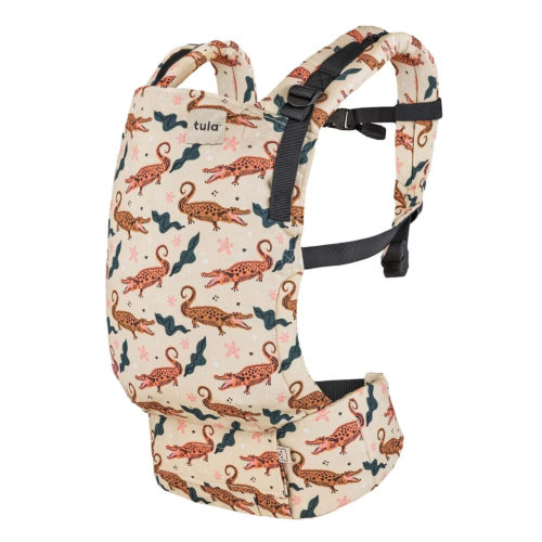 Crocodile Smile - Cotton Free-to-Grow Baby Carrier – Baby Tula US