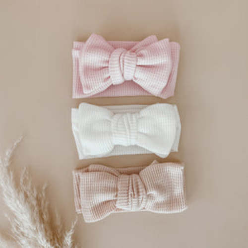 Baby Waffle Topknot – Blossom and Pear