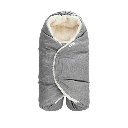 7AM Baby Car Seat Blanket - Multifunctional Car Seat Cover for Baby Boy & Girl, Winter Stroller & Car Seat Swaddle Blankets for Babies, Micro-Fleece & Plush Lined Warm Carseat Cover | Nido (Small)
