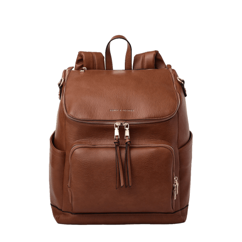 Lullaby Diaper Backpack Chestnut | Poppy and Peonies – Poppy & Peonies