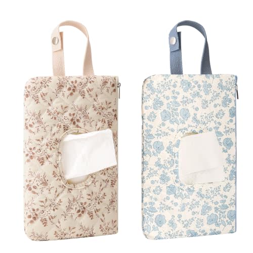 Eileithyia Wipe Dispenser Baby Wipes Dispenser Container Soft Quilted Baby Wipe Holder Portable Travel Diaper and Wipes Pouch Bag