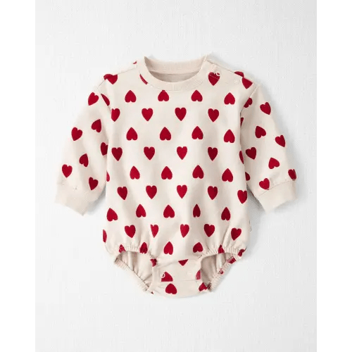 Baby Organic Cotton Bubble in Forever Hearts Print  - Little Planet | Carter's
