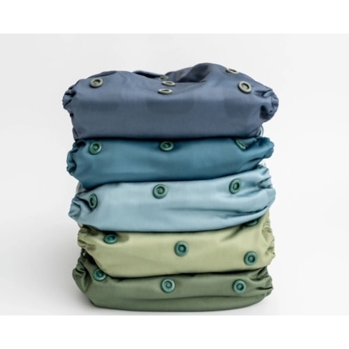 Boho Earth Tones (5) Value Bundle – Kinder Cloth Diaper Co.