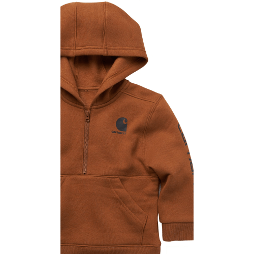 Boys' Long-Sleeve Half-Zip Sweatshirt (Infant/Toddler) | Low Stock | Carhartt