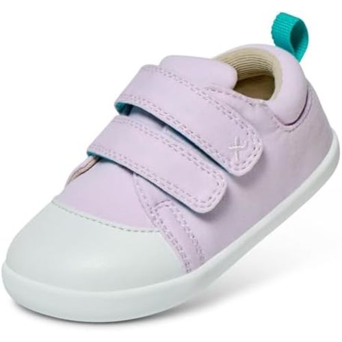 Ten Little First Walker Baby Shoes & Toddler Shoes for Boys & Girls - Lightweight, Breathable Cotton Baby Walking Shoes - Non-Slip, Wide-Feet Walking Shoes for Babies