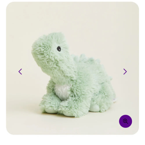 Green Long Neck Dinosaur Warmies