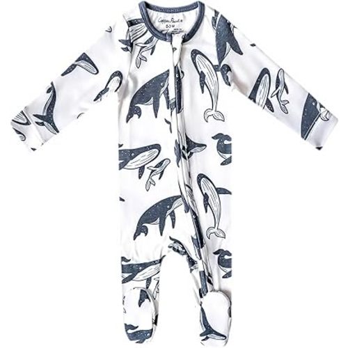 Copper Pearl Zip-up Footie Cove