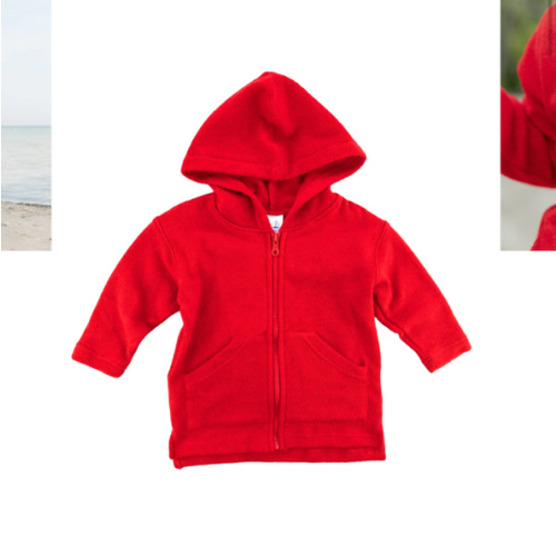 Knitted Terry Hooded Coverup