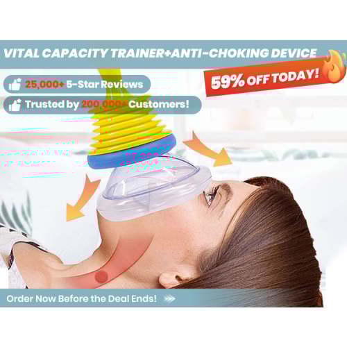 Vital Capacity Trainer & Anti-Choking Device