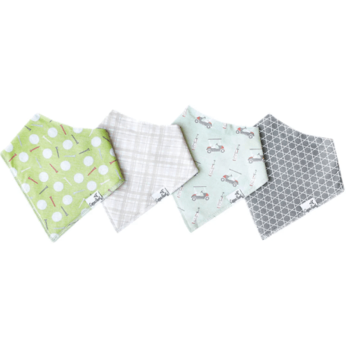 Baby Bandana Bibs - Bogey Set of 4