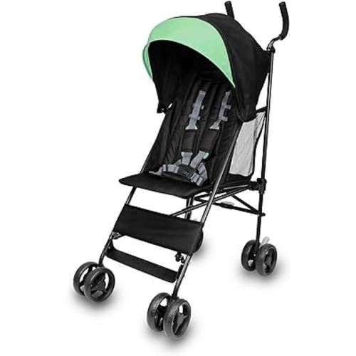 Ingenuity: ity by Ingenuity Smooth Stroll Convenience Stroller, Lightweight, with Aluminum Frame, Large Seat Area, 2 Position Recline, Extra Large Storage Basket – for Travel