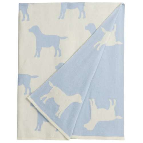 Nursery Blanket - Blue Lab