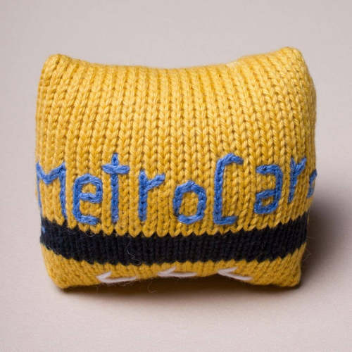 Metro Card Toy Baby Rattle