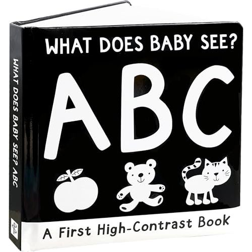 What Does Baby See? ABCs: A First High-Contrast Board Book