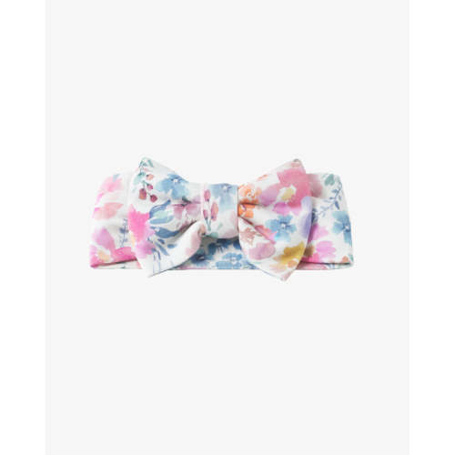 Tiny Blooms Luxe Bow Headband | Little Sleepies