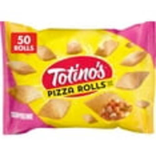 Totino's Pizza Rolls, Supreme Flavored, Frozen Snacks, 50 Rolls, 24.8 oz