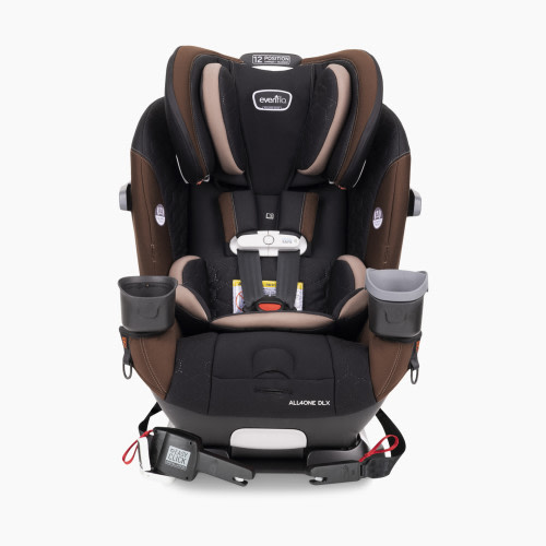 Evenflo All4One DLX All-In-One Convertible Car Seat with SensorSafe - Belmont Brown