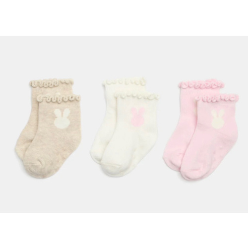 Bunny Sock 3 Pack | Pink Multi | Seed Heritage