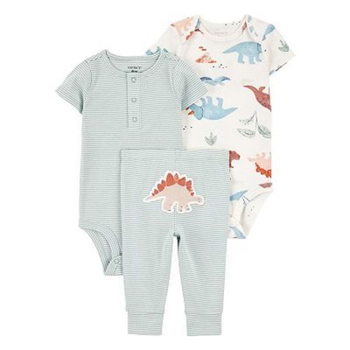 Baby Boys Carter's 3-pc. Dinosaur Bodysuit & Pants Set