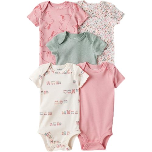 Carter's baby-girls Multi-pk Bodysuits 126g330