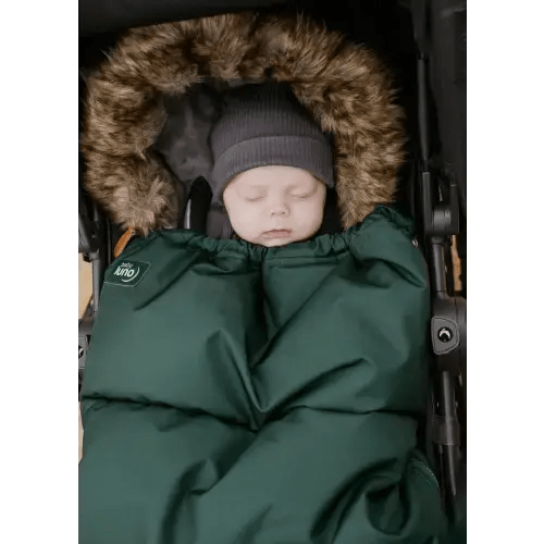 baby luno Nordic Footmuff Stroller Liner - Hunter Green