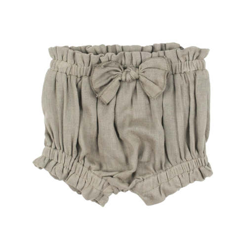 Fawn | Organic Muslin Ruffle Bloomer 18-24m
