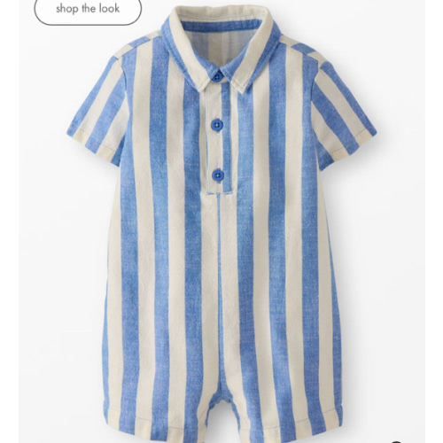 Baby Linen Romper