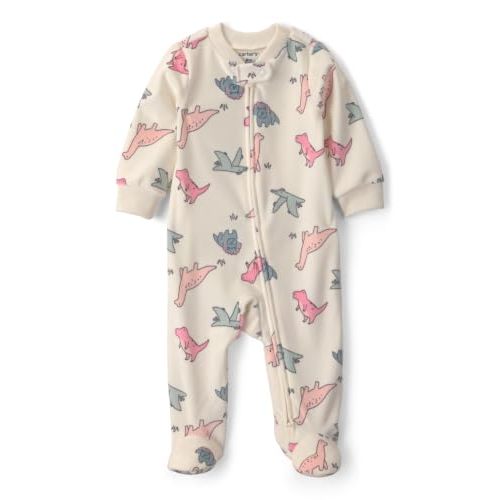 Carter's Baby Girls' Fleece Sleep and Play