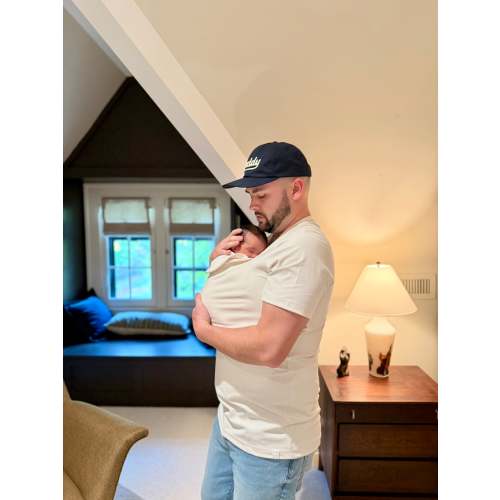 Lalabu Dad Shirt Baby Carrier Natural