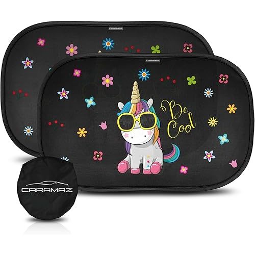 Car Window Shade for Baby with Certified UV-Protection 2 Pack - 20"x12"