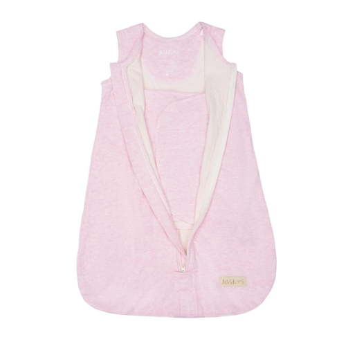 Juddlies Designs - Breath Eze Cotton Dream Swaddle - Baby Adjustable Newborn Swaddle Converts to Arms Free Wearable Blanket, 2-Way Zipper - 1 Tog