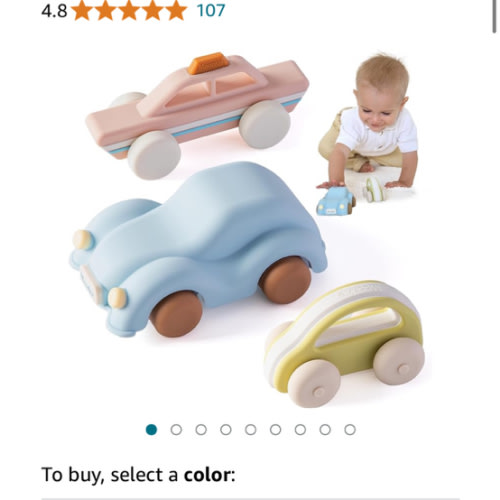 Moonkie: Silicone Car Set