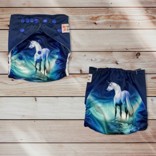 ST Unicorn Moon Pocket Diaper