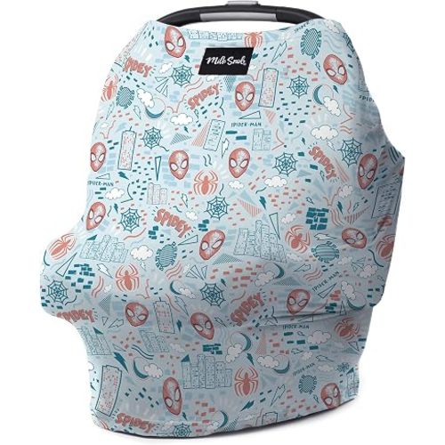Milk Snob Original Marvel 5-in-1 Baby Cover (Spider-Man Sketch Book)