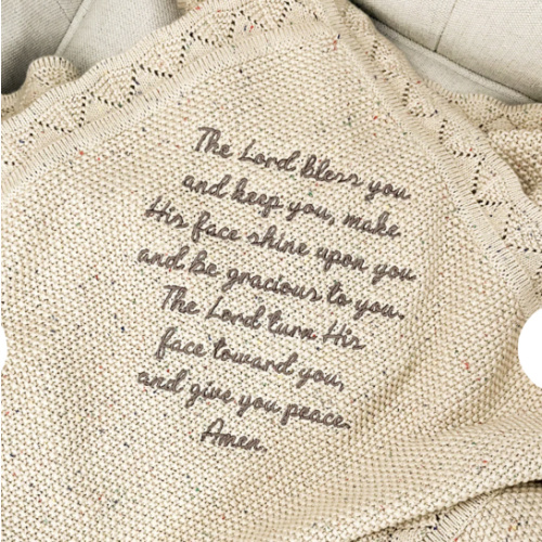 Numbers 6:24-26 Knit Blanket – OUR HOUSE ABOVE