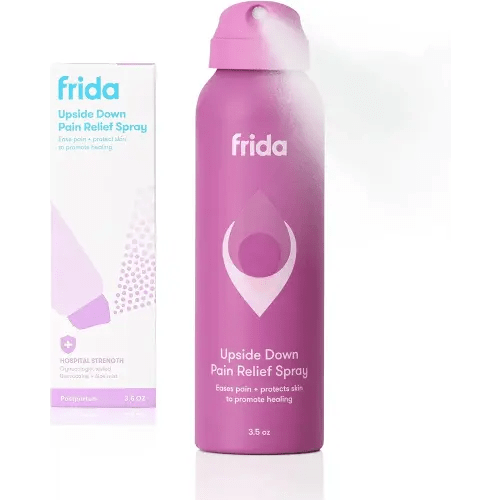 Frida Mom Anesthetic Spray, Hospital Strength Benzocaine and Glycerin for Instant Relief and Healing, Dermatologist Tested, with Aloe and Witch Hazel, Postpartum Essentials, 3.5oz