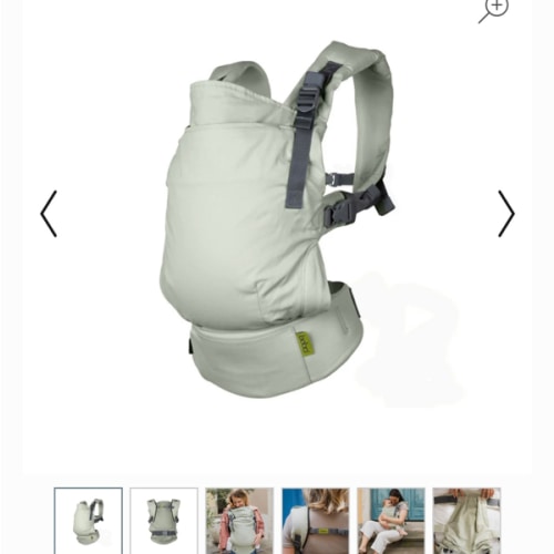 Boba X Linen Baby Carrier | Willow Green